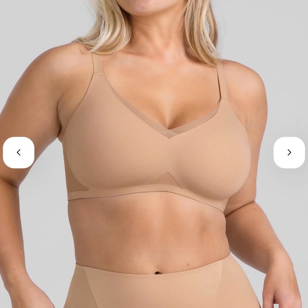 Honeylove crossover mesh bra
